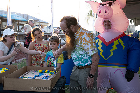 NKP-Mr Douglas Return-Bill Booth 80th Birthday-NKP07933